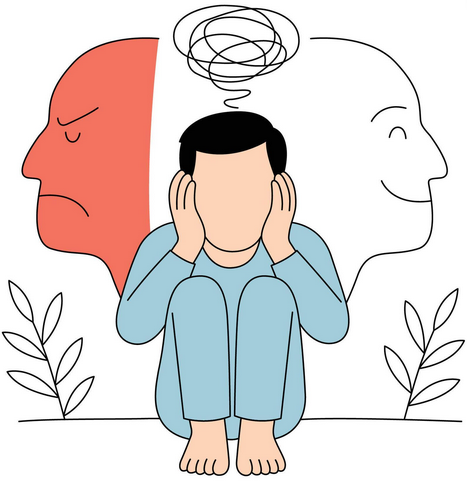 Bipolar person